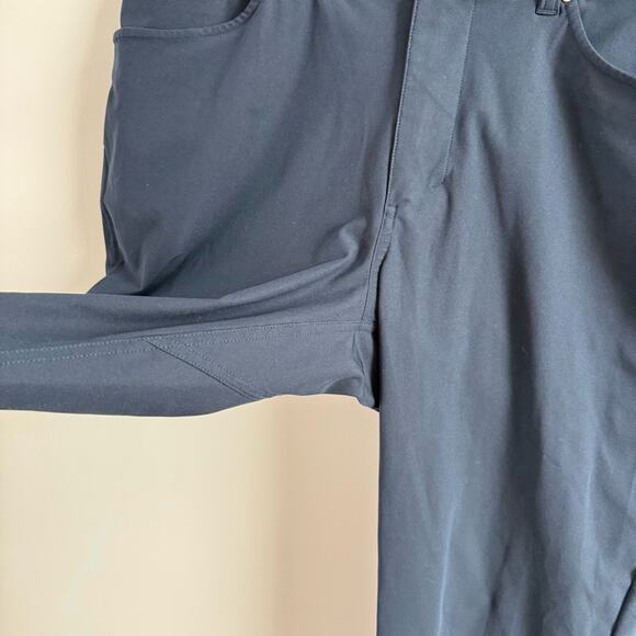 Lululemon | Men’s ABC Pant Slim Warpstreme True Navy Blue Business Casual Office - Picture 5 of 9
